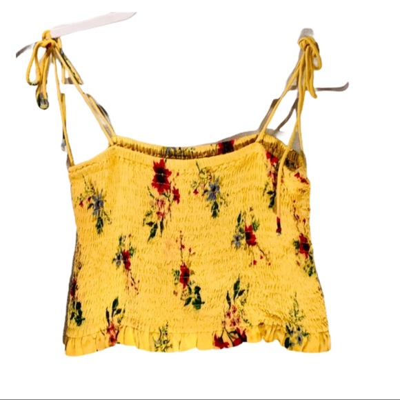 La Hearts Tops - L.A. Hearts midi stretch tie straps tank